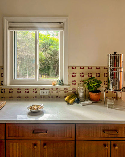 Talavera Tula Oxblood 4.25x4.25