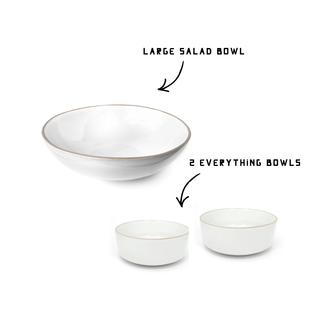 The Salad Kit - Salt White