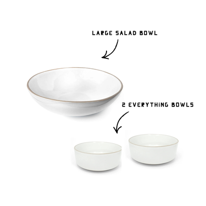 The Salad Kit - Salt White