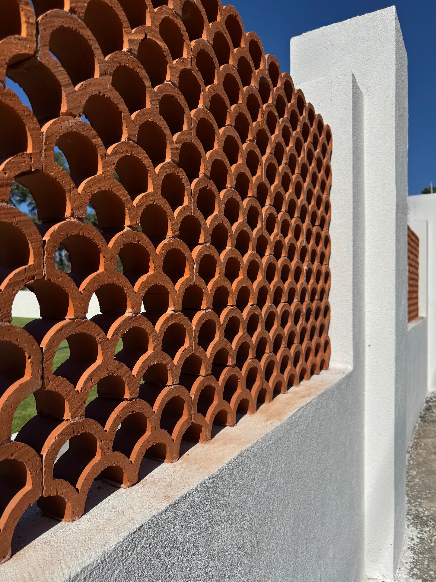 Breeze Block Tres Abanicos