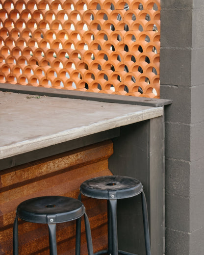 Breeze Block Tres Abanicos