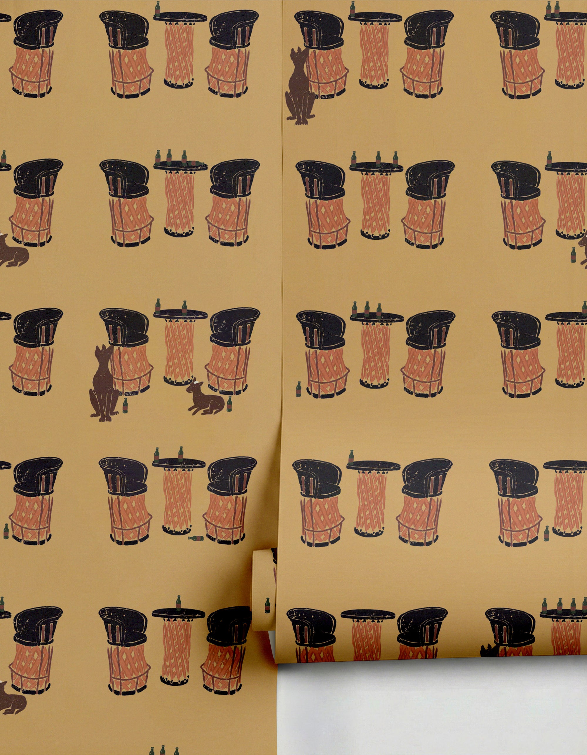 Perros de Cantina Wallpaper