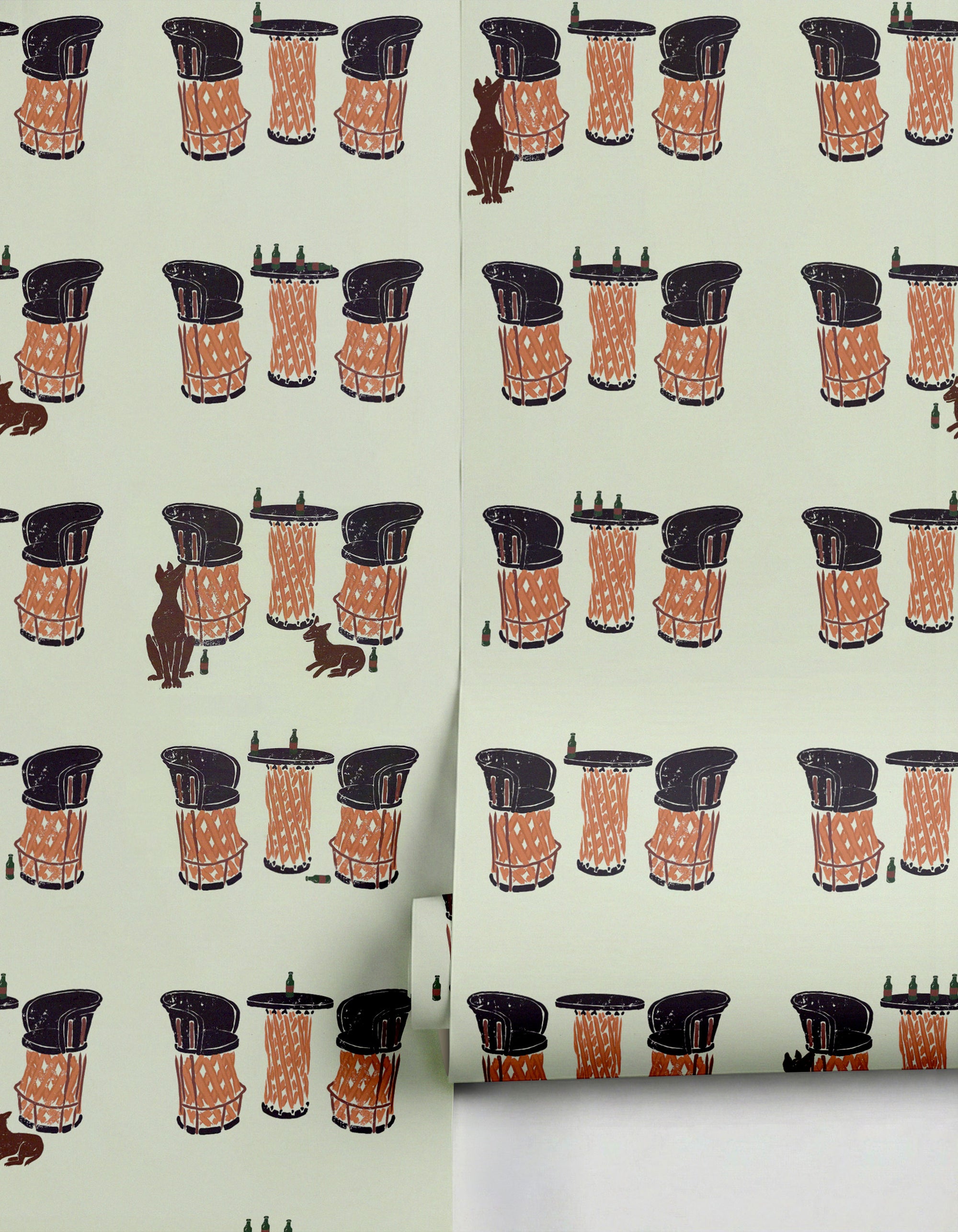 Perros de Cantina Wallpaper