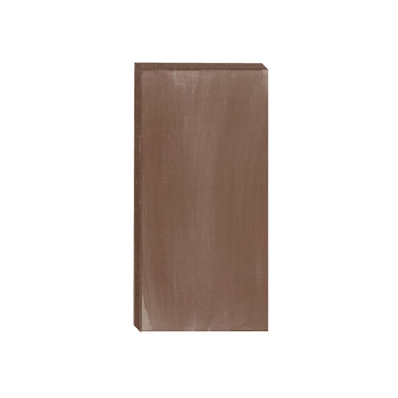 [Sample] Pressed Terracotta Brown 6"x11"