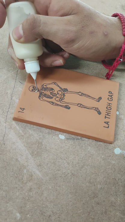 Millennial Lotería Relief Tiles