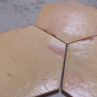 Hexagon Antique Gloss 12