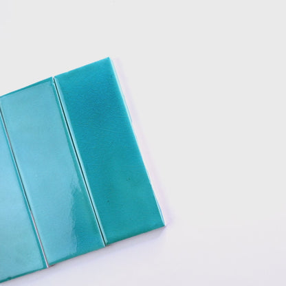 Turquoise Crackle 3x6