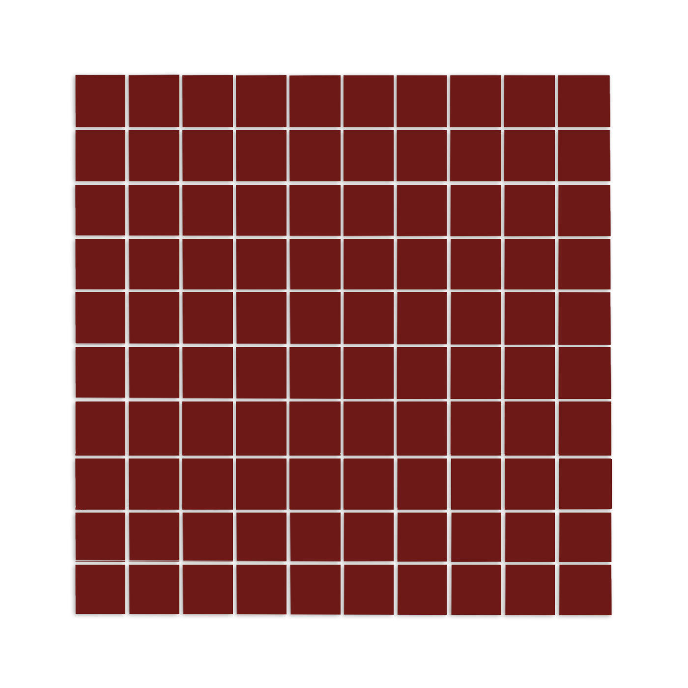 Oxblood Meshed 1"x1"