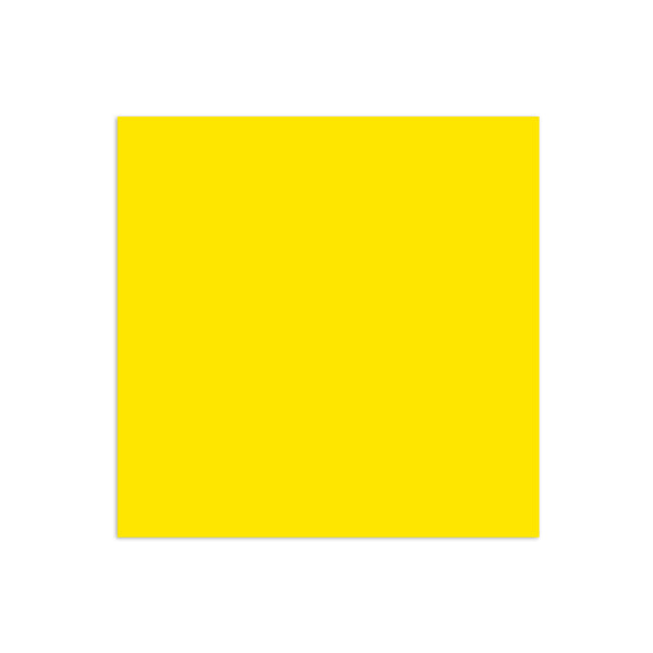 Yellow 3"x3"