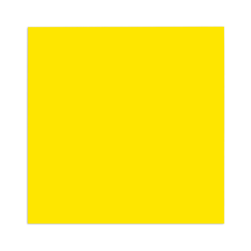 Yellow 8"x8"