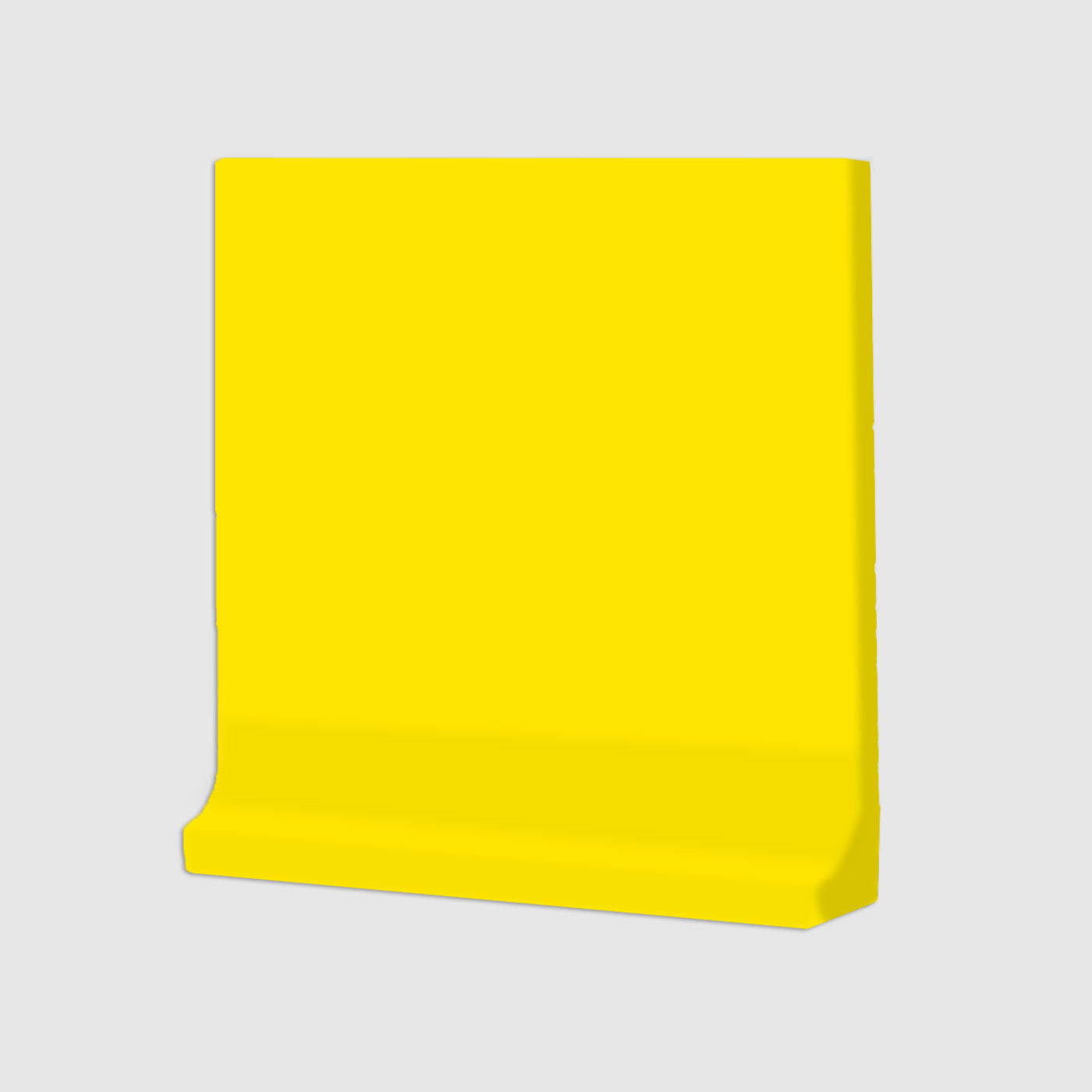 Cove Base Yellow Gloss 6"x6"