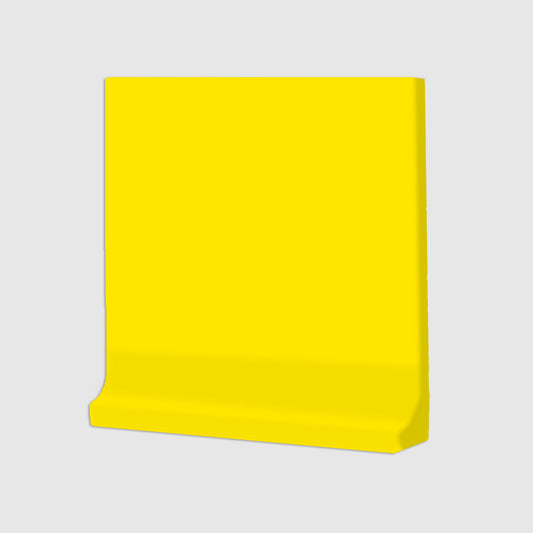 Cove Base Yellow Gloss 6"x6"