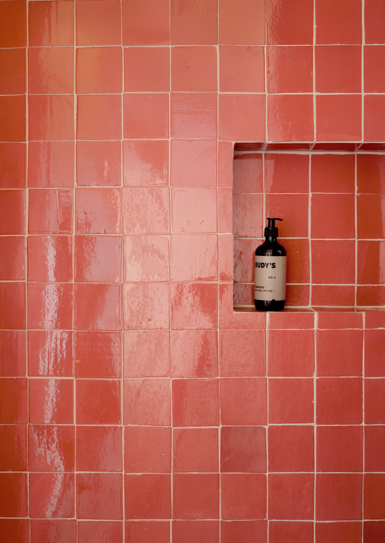 Zellige Tile - Square - Desert Pink 4