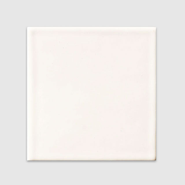 Horizon White 6"x6| Single Bullnose