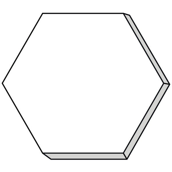 Hexagon 13"