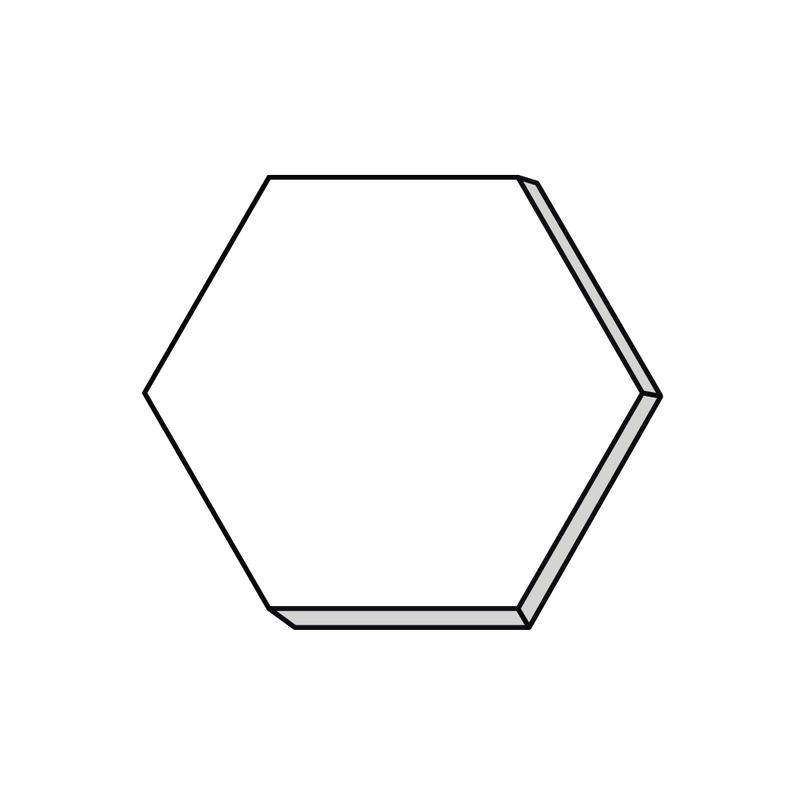 Hexagon 3"