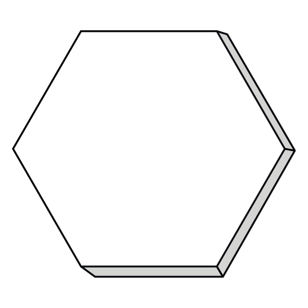 Hexagon 8"