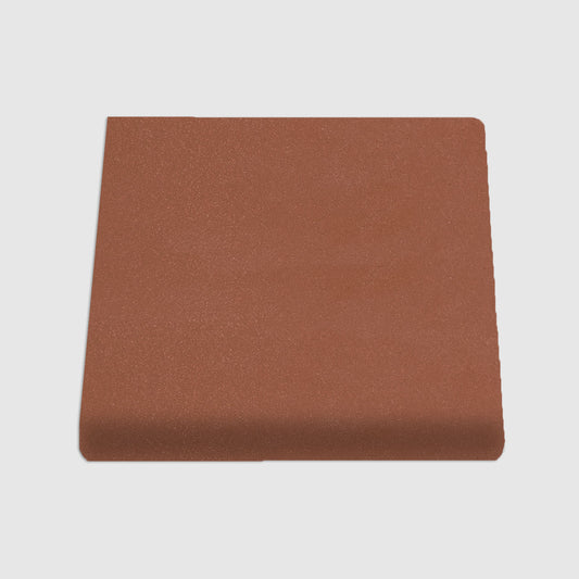 Single Bullnose Campfire Matte Tile 6"x6"