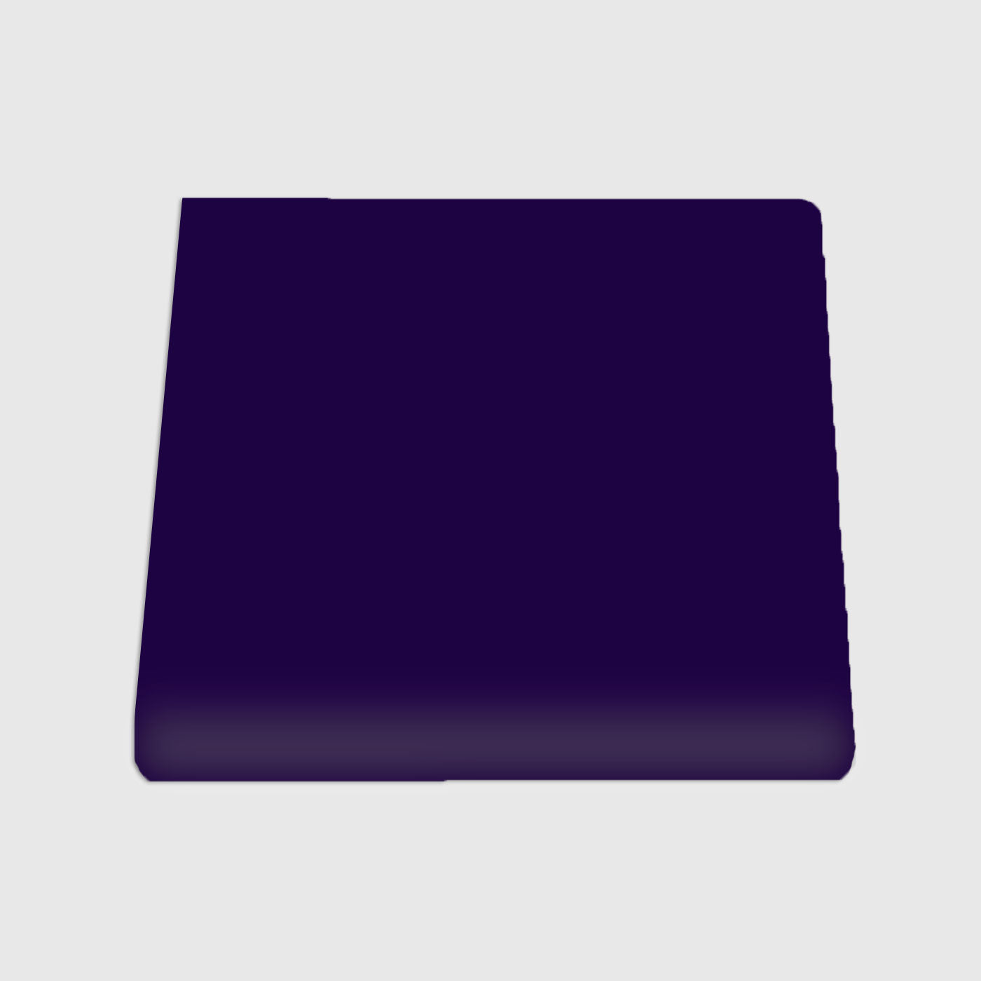 Single Bullnose Cobalt Gloss Tile 6"x6"