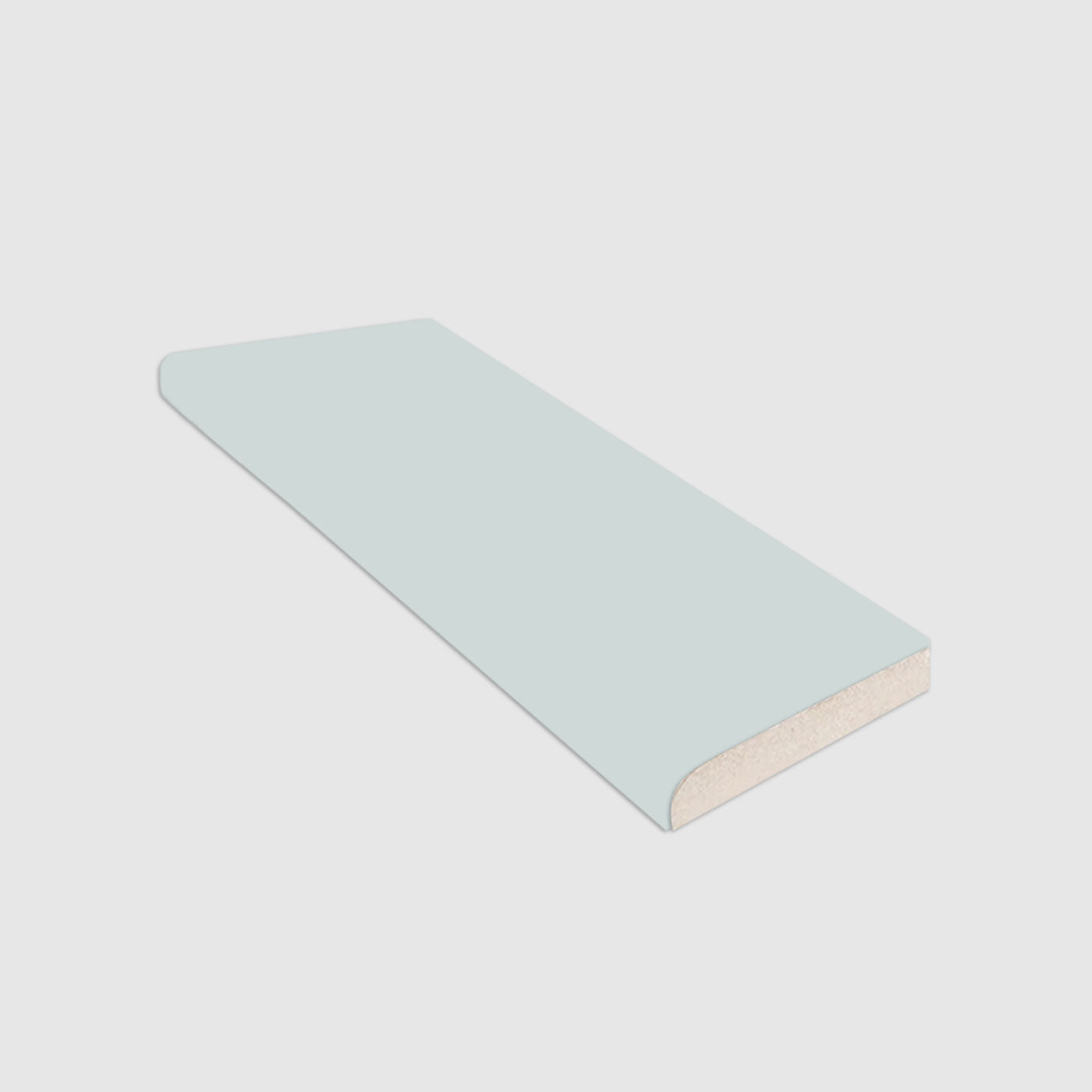 Single Bullnose Cool Dip Matte Tile 2"x8"