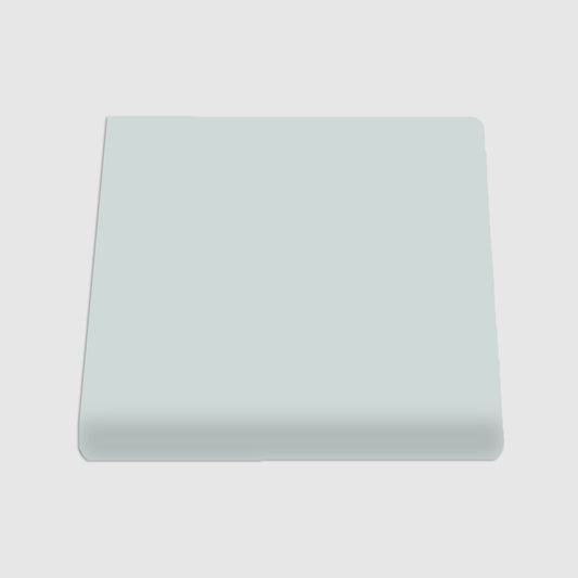 Single Bullnose Cool Dip Matte Tile 6"x6"