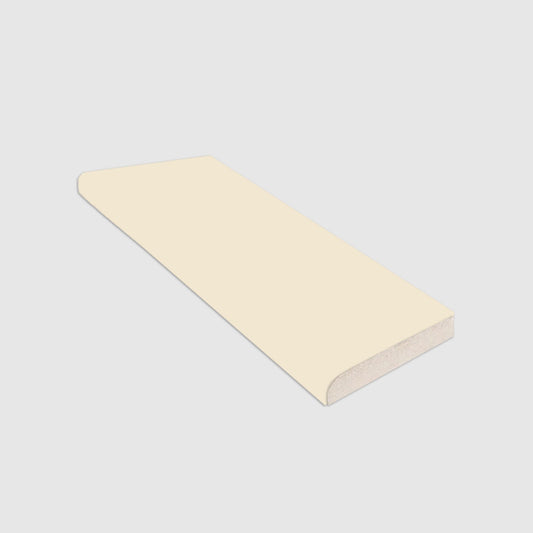 Single Bullnose Hailstone Matte Tile 2"x8"