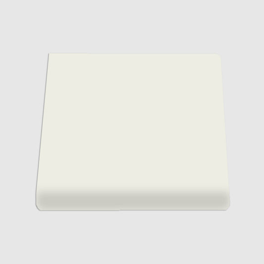 Single Bullnose Haze Matte Tile 6"x6"