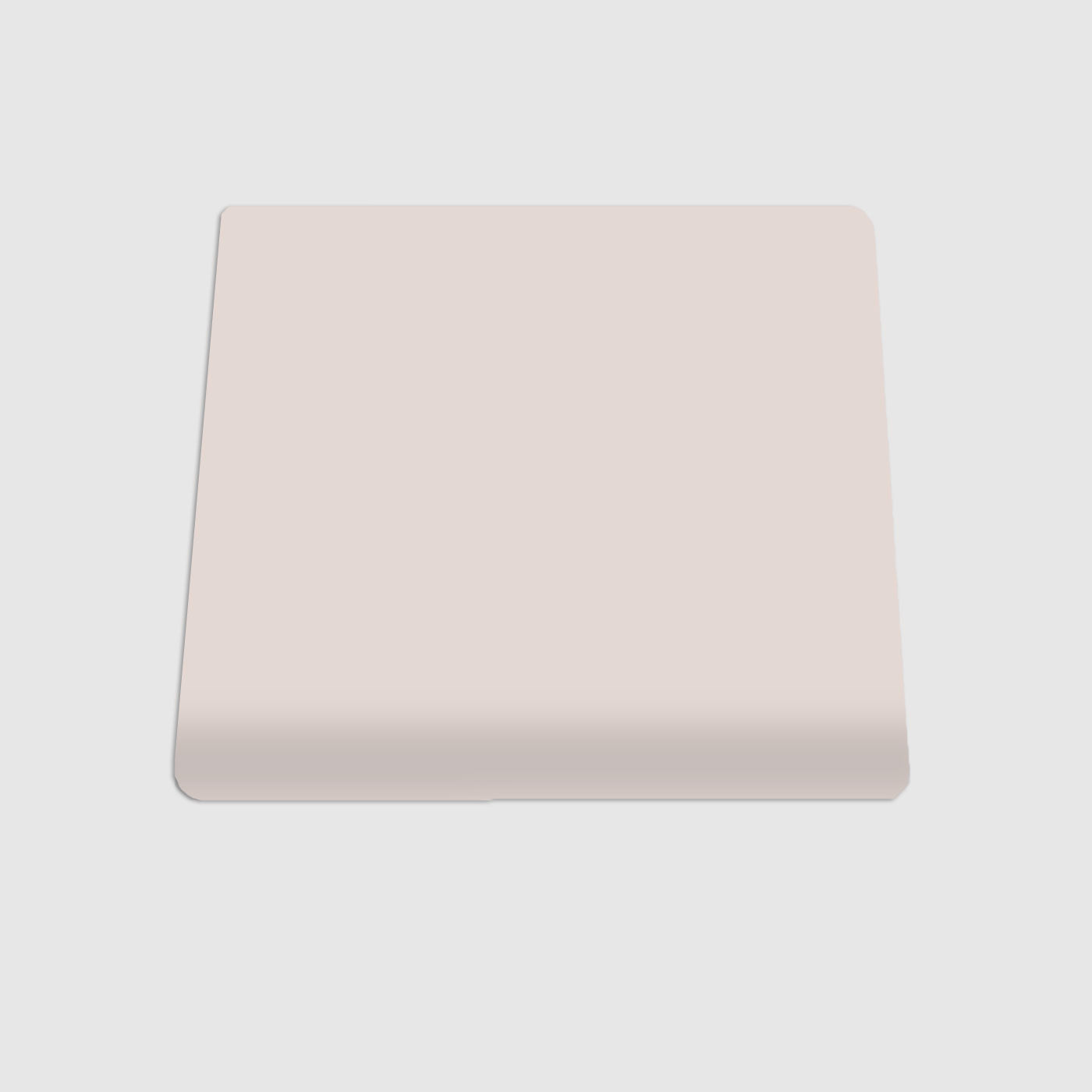 Single Bullnose Lavander Matte Tile 4"x4"