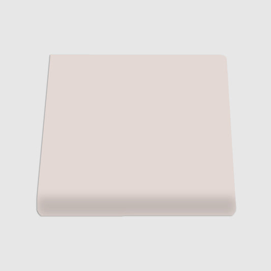 Single Bullnose Lavander Matte Tile 6"x6"