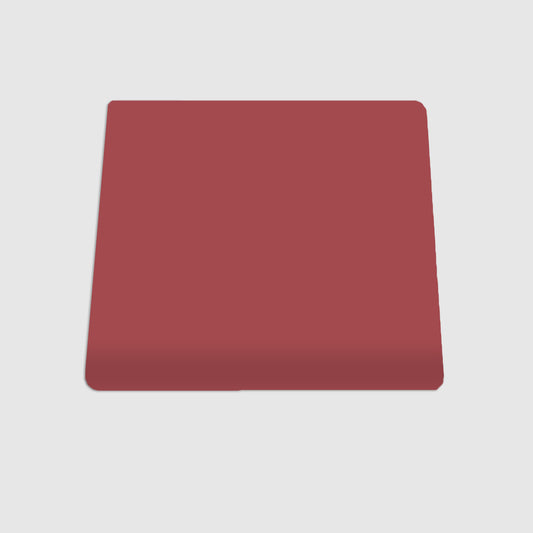 Single Bullnose Plum Gloss Tile 4"x4"