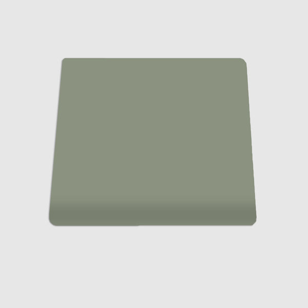 Single Bullnose Rucksack Green Matte Tile 4"x4"