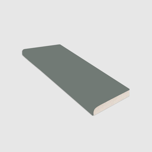 Single Bullnose Sagebrush Matte Tile 2"x8"