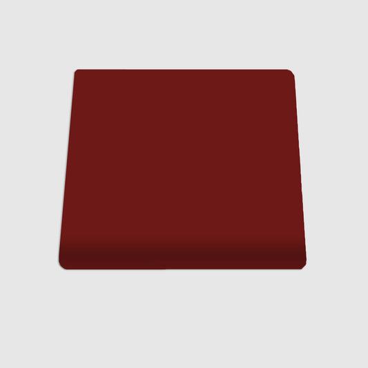 Single Bullnose Oxblood 4"x4"