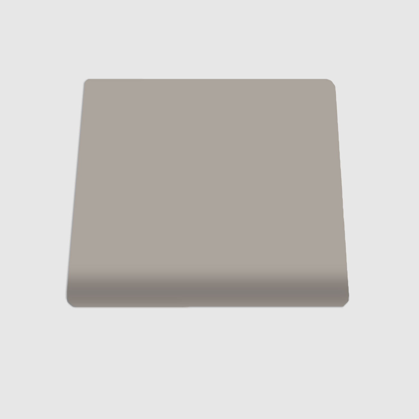 Single Bullnose Wire Matte Tile 4"x4"