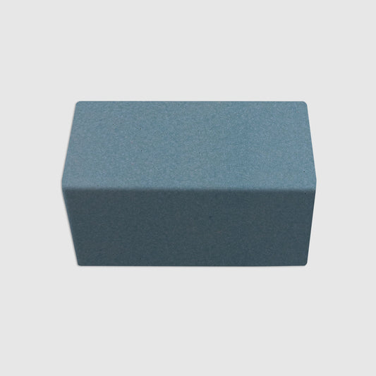 V Cap Blue Agate Matte Tile 4"